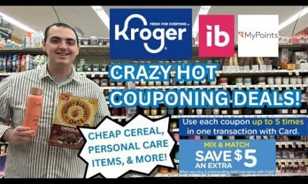 CRAZY HOT KROGER COUPONING DEALS! ~ CHEAP CEREAL / PERSONAL CARE ITEMS / MORE! ~ 03/05/25 – 03/11/25