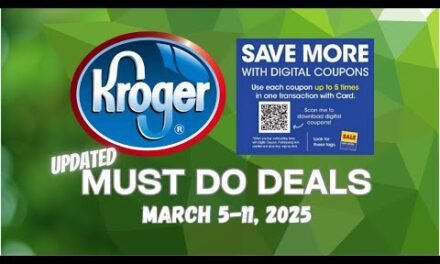 *Self-Care Event* Kroger UPDATED Must Do Deals for 3/5-3/11 | Buy 3 Save $5, 5x Digitals, & MORE