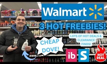 3 HOT WALMART FREEBIES! ~ CHEAP DOVE SOAP ~ SO MANY HOT DEALS / CLEARANCE FINDS! ~ MARCH 2025