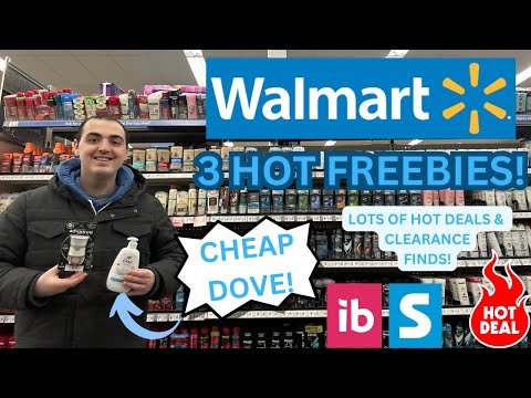 3 HOT WALMART FREEBIES! ~ CHEAP DOVE SOAP ~ SO MANY HOT DEALS / CLEARANCE FINDS! ~ MARCH 2025