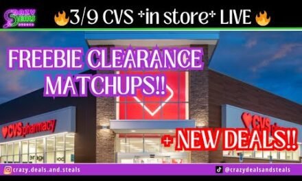 3/9 CVS *in store* LIVE!! Freebie Clearance Matchups & New CVS Deals (3/9 CVS Haul) #cvsdeals
