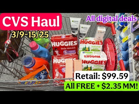CVS Haul – Free & Cheap Coupon Deals 3/9-15/25 | Digital Coupon Deals