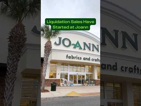 Can’t Believe After 80 years… Joann Liquidation Has Begun! 💔