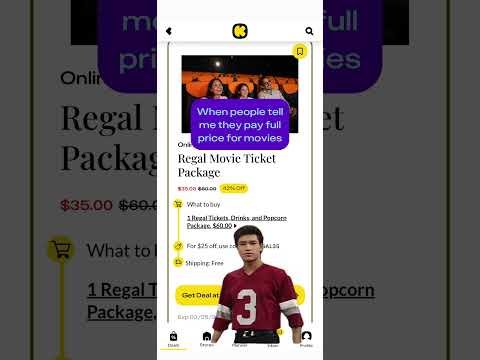 Movie Package With 2 Regal Tickets, 2 Drinks, and 1 Popcorn, $35