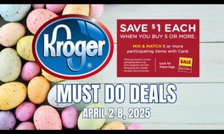 *MEGA SALE* Kroger MUST DO Deals for 4/2-4/8 | Buy 5 Save $1 Each, Personal Care Event, & MORE