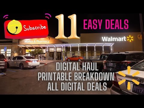 Walmart All Digital Haul 🔥 FREEBIES + Easy Rebates with Ibotta, Fetch, Shopkick & More!