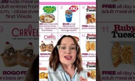 Kids Can Eat FREE (or Almost Free) at These Places in April! 🍔  #krazycouponlady #couponcommunity