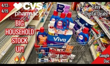 CVS Free & Cheap Coupon Deals & Haul |4/13 – 4/19| BIG Household STOCK UP!🔥 | Learn CVS Couponing
