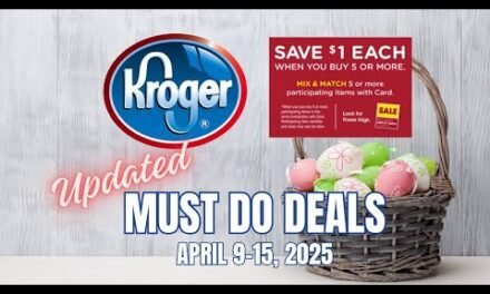 *SODA DEAL* Kroger UPDATED Must Do Deals for 4/9-4/15 | MEGA SALE, Personal Care Event, & MORE