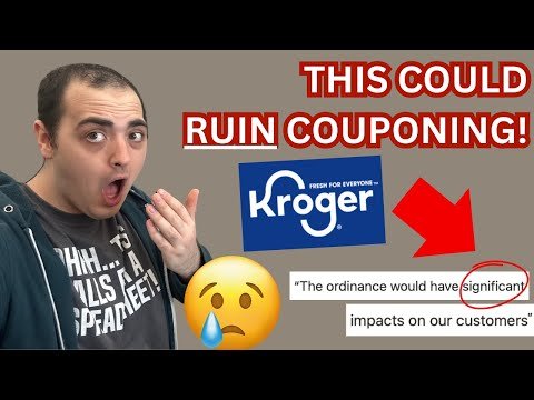 *MUST SEE* ~ THIS COULD RUIN COUPONING! ~ KROGER / ALBERTSONS / MORE WARN ABOUT POSSIBLE CHANGES