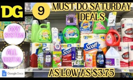 👏4/19 DOLLAR GENERAL ALL DIGITAL SATURDAY DEALS -9 DG Deals @ ANY SYSTEM STORE (AS LOW AS $3.75)