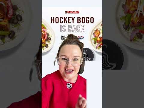 Get BOGO FREE Chipotle With Your Hockey Jersey!