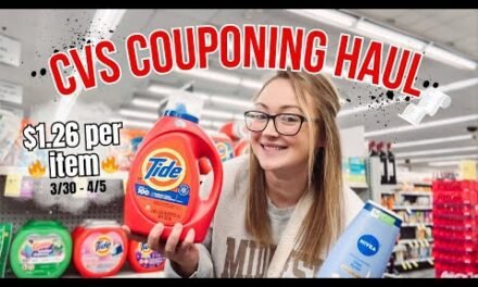 🔥 CVS couponing haul! (3/30-4/5) I scored everything for $1.26 per item!