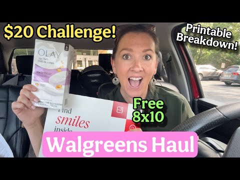 Walgreens Haul – Easy $20 Challenge for Beginners! 4/20-4/26/25