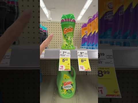 GAIN for $3.24 each this week at Walgreens! Anyone can do this deal INSTORE! 🔥Follow me to learn