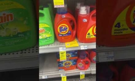 Save 55% on LAUNDRY at CVS this week compared to Walmart! 3/30-4/5