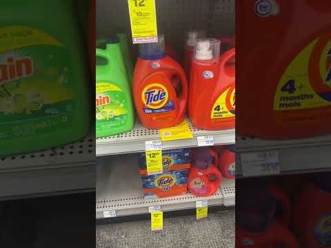 Save 55% on LAUNDRY at CVS this week compared to Walmart! 3/30-4/5