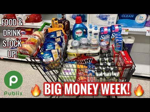 Publix Free & Cheap Grocery Couponing Deals & Haul| BIG MONEY WEEK! STOCK UP! 🔥| 4/2-4/8 or 4/3-4/9