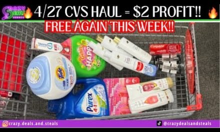 FREE🔥4/27 CVS HAUL=$2 PROFIT👏 $10/$70 + HAIR CARE G*ITCH & MORE ‼️CVS DEALS #cvsdeals #cvshaul