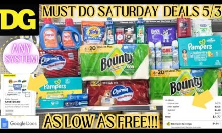 👏5/3 DOLLAR GENERAL SATURDAY DEALS + ALL WEEK DG DEALS @ ANY SYSTEM STORE (AS LOW AS FREE)🏃♀️🏃♀️