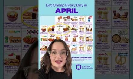 💸 How to Eat Cheap All April Long! 🍔