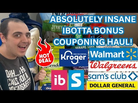 *MUST SEE* ~ ABSOLUTELY INSANE IBOTTA BONUS COUPONING HAUL! ~ I WENT TO 5 DIFFERENT STORES!