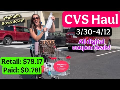 CVS Freebies & Cheap Deals! 3/30-4/12 | Couponing for Beginners!