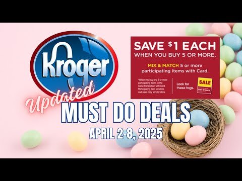 *MONEYMAKERS* Kroger UPDATED Must Do Deals for 4/2-4/8 | $.10 Magnum Ice Cream & MORE!