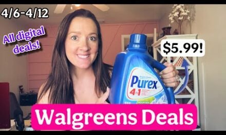 Walgreens Haul- Easy digital coupon deals! SAVE 75%! 4/6-4/12