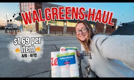 🔥 WALGREENS HAUL! (4/6-4/12) Cheap paper towels 😍 mascara, and shampoo! / Let’s go couponing!!