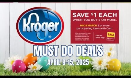 *MEGA SALE* Kroger MUST DO Deals for 4/9-4/15 | Mega, Personal Care Event, Weekly Digitals, & MORE