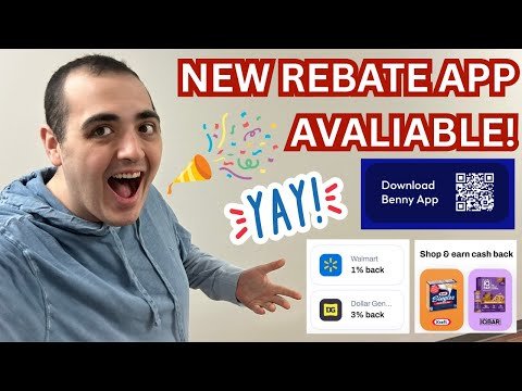NEW REBATE APP AVAILABLE! ~ THIS IS AWESOME! ~ THE “BENNY” APP