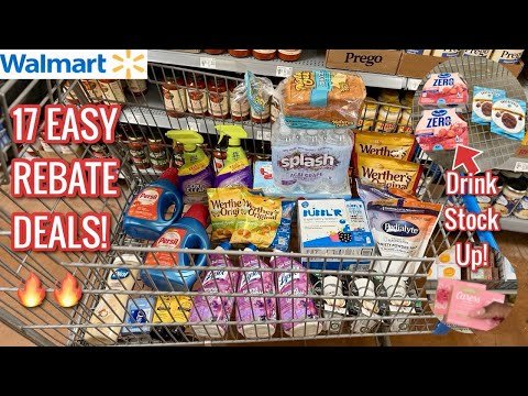 Walmart FREE & CHEAP Deals| Ibotta Couponing & Rebate Haul | Easy Money Makers + Dollar Tree Deal! 🔥