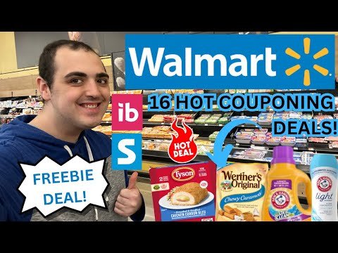 16 HOT WALMART COUPONING DEALS! ~ LAUNDRY DEALS / FREEBIE DEAL / MORE ~ MAY 2025