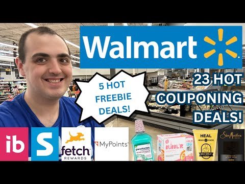 23 HOT WALMART COUPONING DEALS! ~ 5 HOT FREEBIE DEALS AT WALMART! ~ MAY 2025