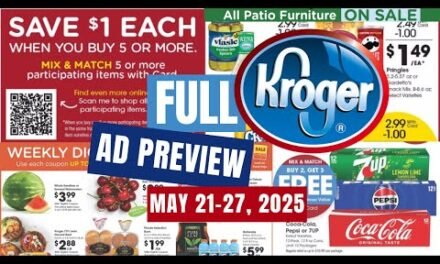 *FULL AD* Kroger Ad Preview for 5/21-5/27 | MEGA SALE, Weekly Digitals, Marketplace, & MORE
