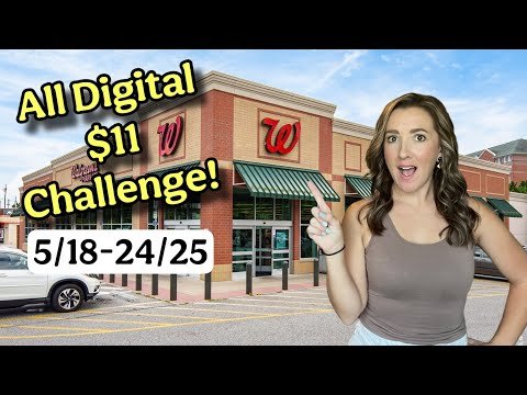 Walgreens Haul- Beginner Friendly $11 Challenge! |All digital couponing 5/18-5/24