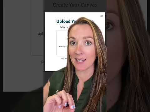 Insane HACK! Get ANY art printed on nice canvases for $7.81! Link in bio or