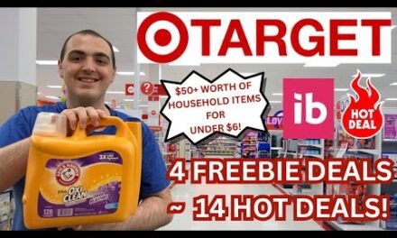 *RUN TO TARGET!* ~ $50 WORTH OF HOUSEHOLD ITEMS FOR UNDER $6! ~ 4 FREEBIES / 14 HOT DEALS! ~ 5/20/25