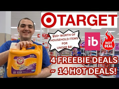 *RUN TO TARGET!* ~ $50 WORTH OF HOUSEHOLD ITEMS FOR UNDER $6! ~ 4 FREEBIES / 14 HOT DEALS! ~ 5/20/25