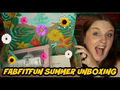 FabFitFun Summer Box Unboxing || Summer 2025 || FabFitFun