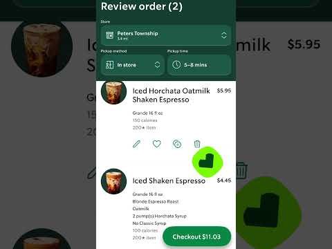 STARBUCKS HACK ALERT! Save  $1.50 on the NEW Horchata Shaken Espresso