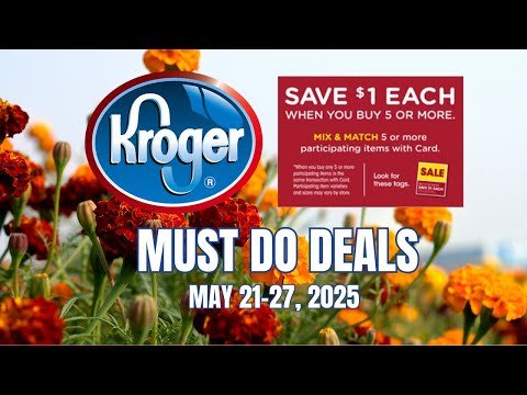 *3 FREEBIES* Kroger MUST DO Deals for 4/21-4/27 | MEGA SALE, $1.20 Pepsi 12 Packs, & MORE