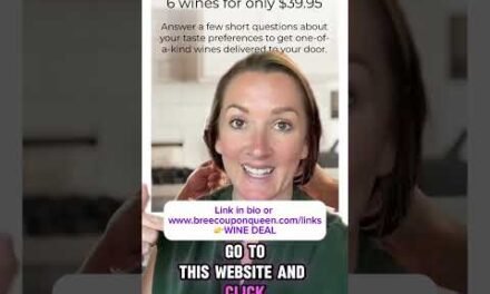 Wine 🍷 lovers this is for you! Get 6 bottles DELIVERED for only $39.95 for their spring sale! Link