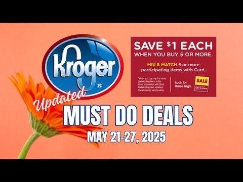 *6 FREEBIES* Kroger UPDATED Must Do Deals for 5/21-5/27 | FREE Sargento, Dove, Toothpaste, & MORE
