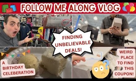FINDING UNBELIEVABLE DEALS (SHOP WITH ME) ~ WEIRD PLACE FOR THIS COUPON ~ BIRTHDAY CELEBRATION VLOG