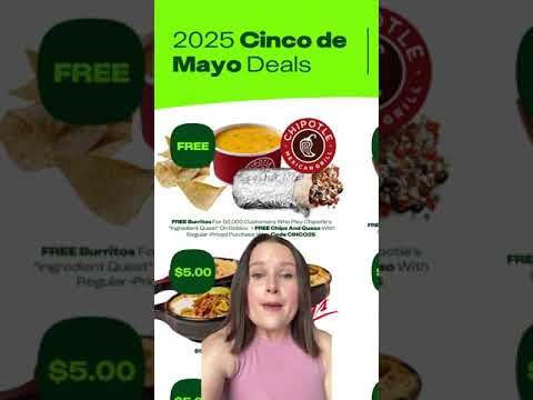Cinco de Mayo Food Freebies and Deals