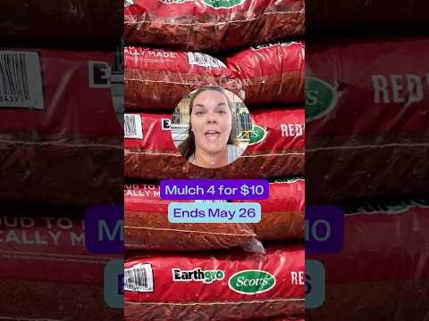 🚨 Limited Time Deal! 🚨 $2.50 Mulch at Home Depot for Memorial Day Sale
