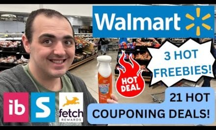 21 HOT WALMART COUPONING DEALS! ~ 3 HOT FREEBIE DEALS AT WALMART! ~ MAY 2025