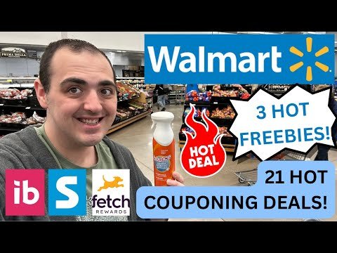 21 HOT WALMART COUPONING DEALS! ~ 3 HOT FREEBIE DEALS AT WALMART! ~ MAY 2025